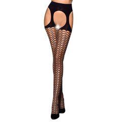 Эротические колготки TIOPEN 004 nero 3/4 (fishnet 40 den) - Passion