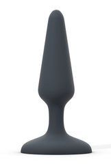 Анальная пробка Dorcel Best Plug S мягкий soft-touch силикон, макс. диаметр 3,1см, Черный