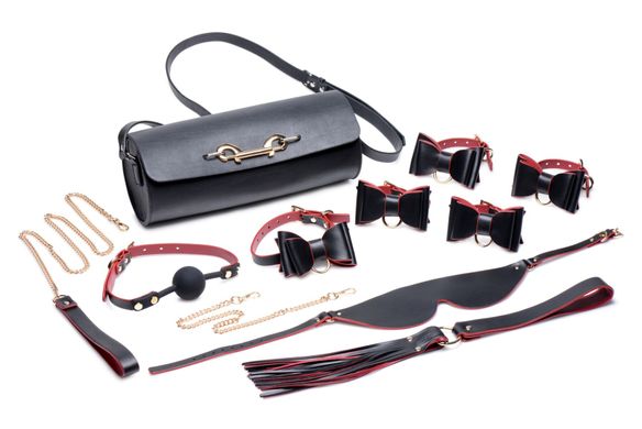 Набір для BDSM Master Series Bow - Luxury BDSM Set With Travel Bag