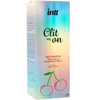 Возбуждающий спрей для клитора Intt Clit Me On Red Fruits Warming Effect 12 мл, согревающий эффект