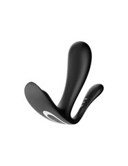 Подвійний смарт-вібратор у трусики Satisfyer Top Secret+ Black