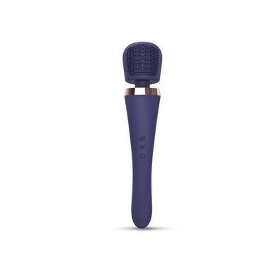 Вібромасажер з силіконовою щіточкою Love to Love Brush Crush &ndash; Midnight Indigo