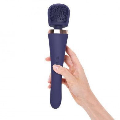 Вібромасажер з силіконовою щіточкою Love to Love Brush Crush &ndash; Midnight Indigo