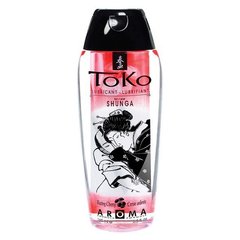 Лубрикант на водній основі Shunga Toko AROMA – Blazing Сherry (165 мл), не містить цукру