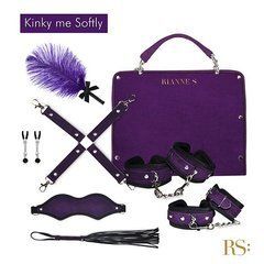 Подарунковий набір для BDSM RIANNE S &mdash; Kinky Me Softly Purple: 8 предметів для задоволення