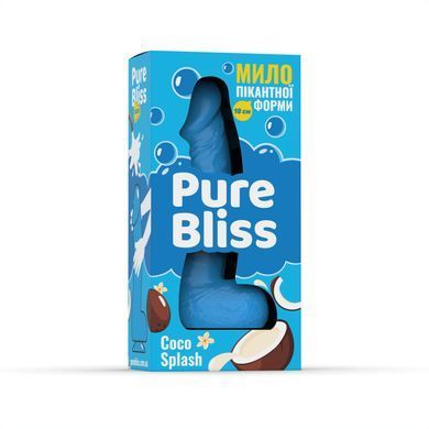 Ароматне мило пікантної форми Pure Bliss Blue Coco Splash (Кокосове молоко) 18 см