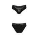 Трусики з широкою гумкою і мереживом Passion PS001 PANTIES black, size L