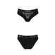 Трусики з широкою гумкою і мереживом Passion PS001 PANTIES black, size M