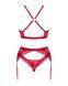 Obsessive Lacelove cupless 3-pcs set M/L